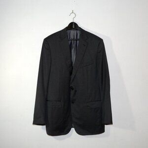 Ermenegildo Zegna MICCHA 221225 Mila Suit Jacket Dark Grey Micronsphere 46L 56L